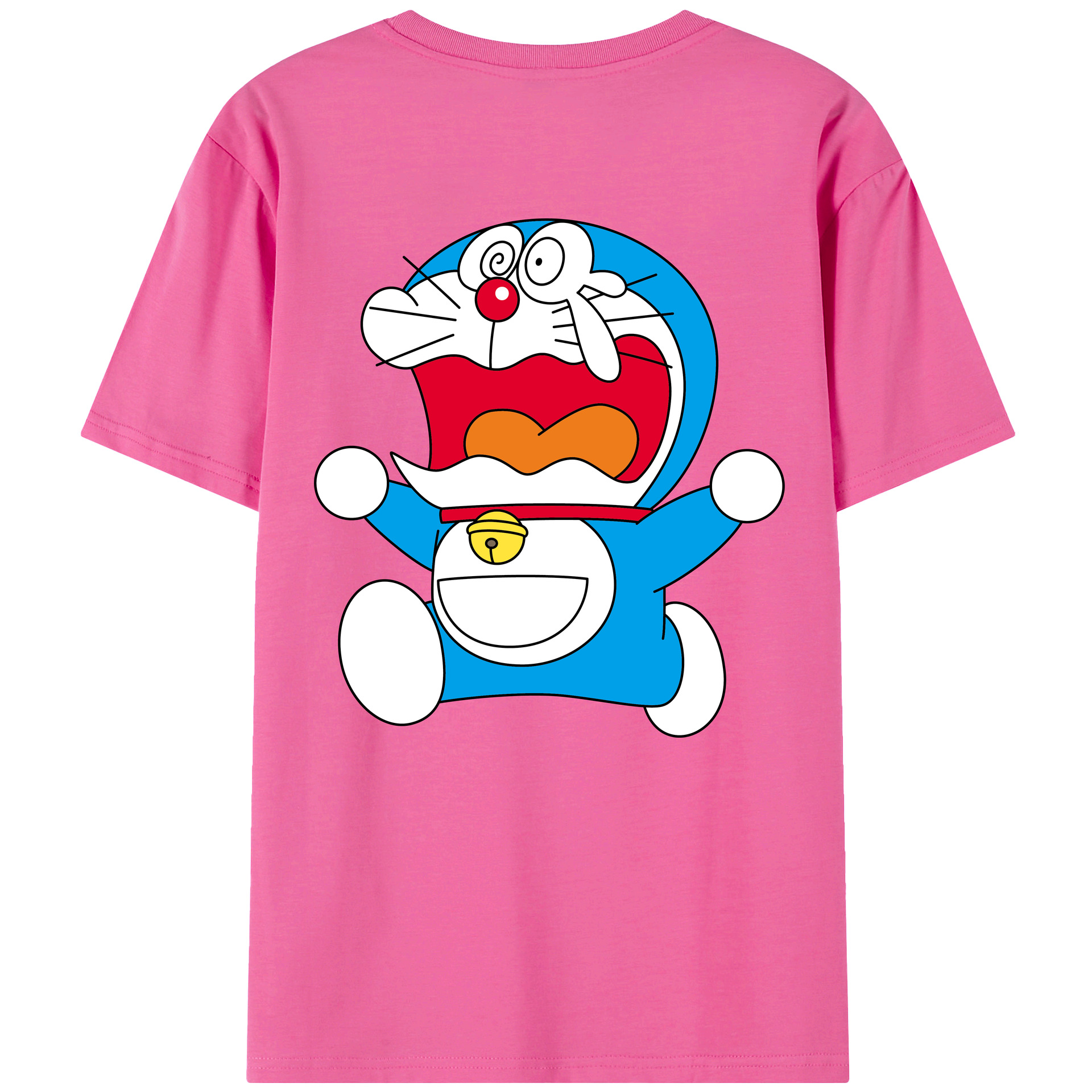 （画像用） ドラえもん Doraemon レディース半袖Tシャツ(バックプリント)